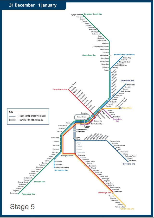 December 2023 - January 2024 Inner Northern Track closures